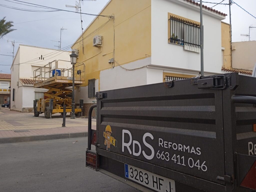 pintura de fachadas rds reformas